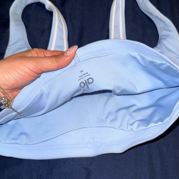 ALO Yoga seashell Sports Bra - Picture 3 of 3